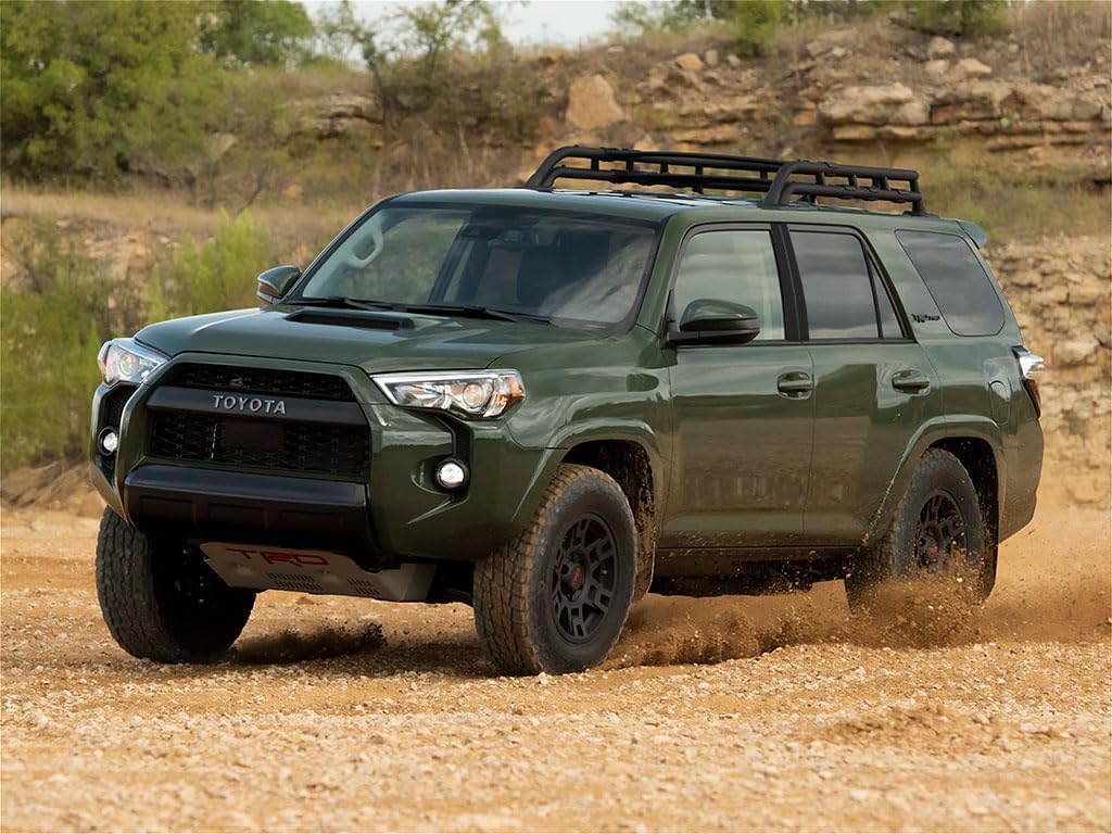 Rvinyl Pillar Post Pre Cut Window Trim Kits in Matte Black Compatible with Toyota 4Runner 2010-2023 - Adhesive Backs