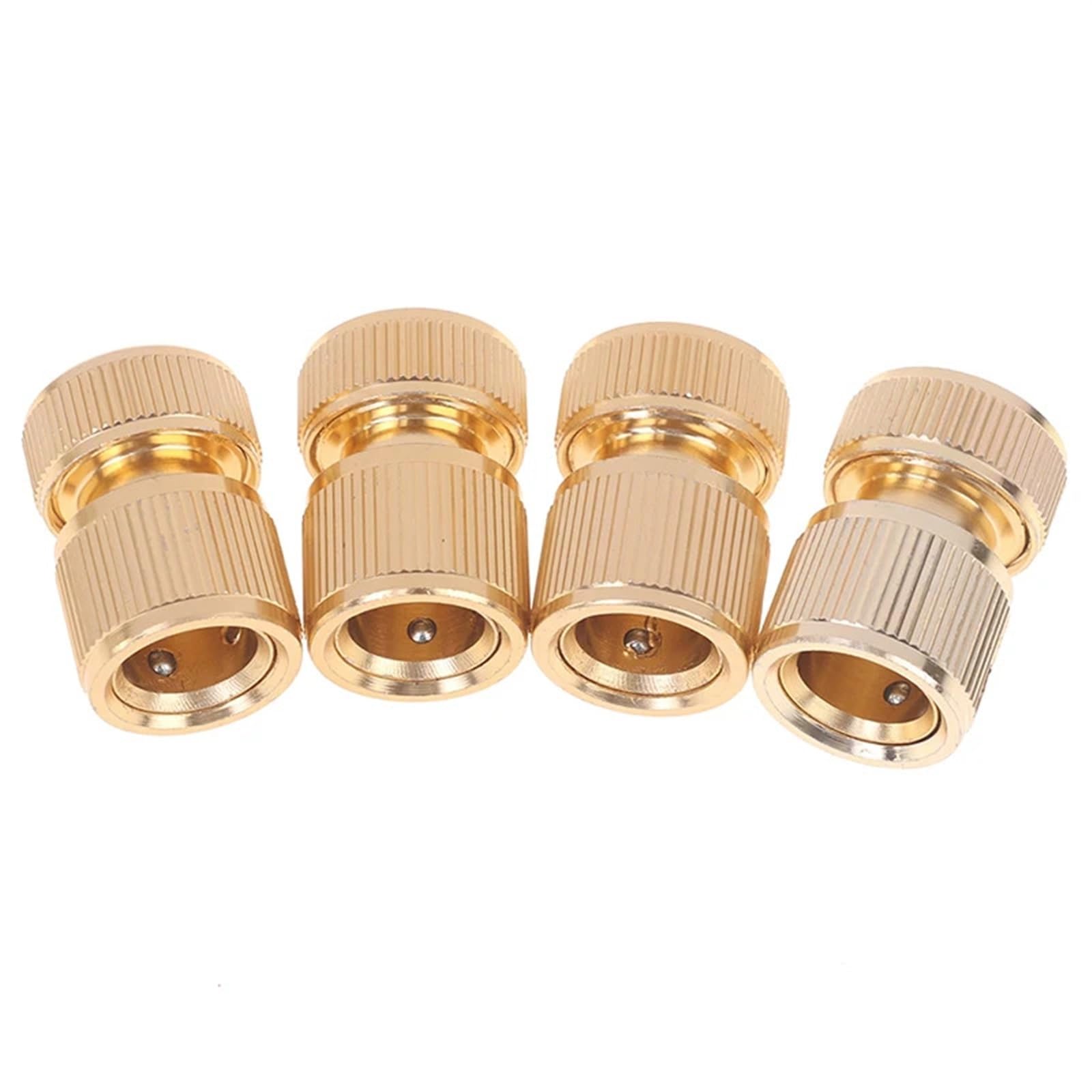 Schlauchkupplung mit Aquastop 1PC/3PCS 1/2 "Quick Connect Swivel Connector Garten Schlauch Kupplung Systeme Zubehör(3PCS)
