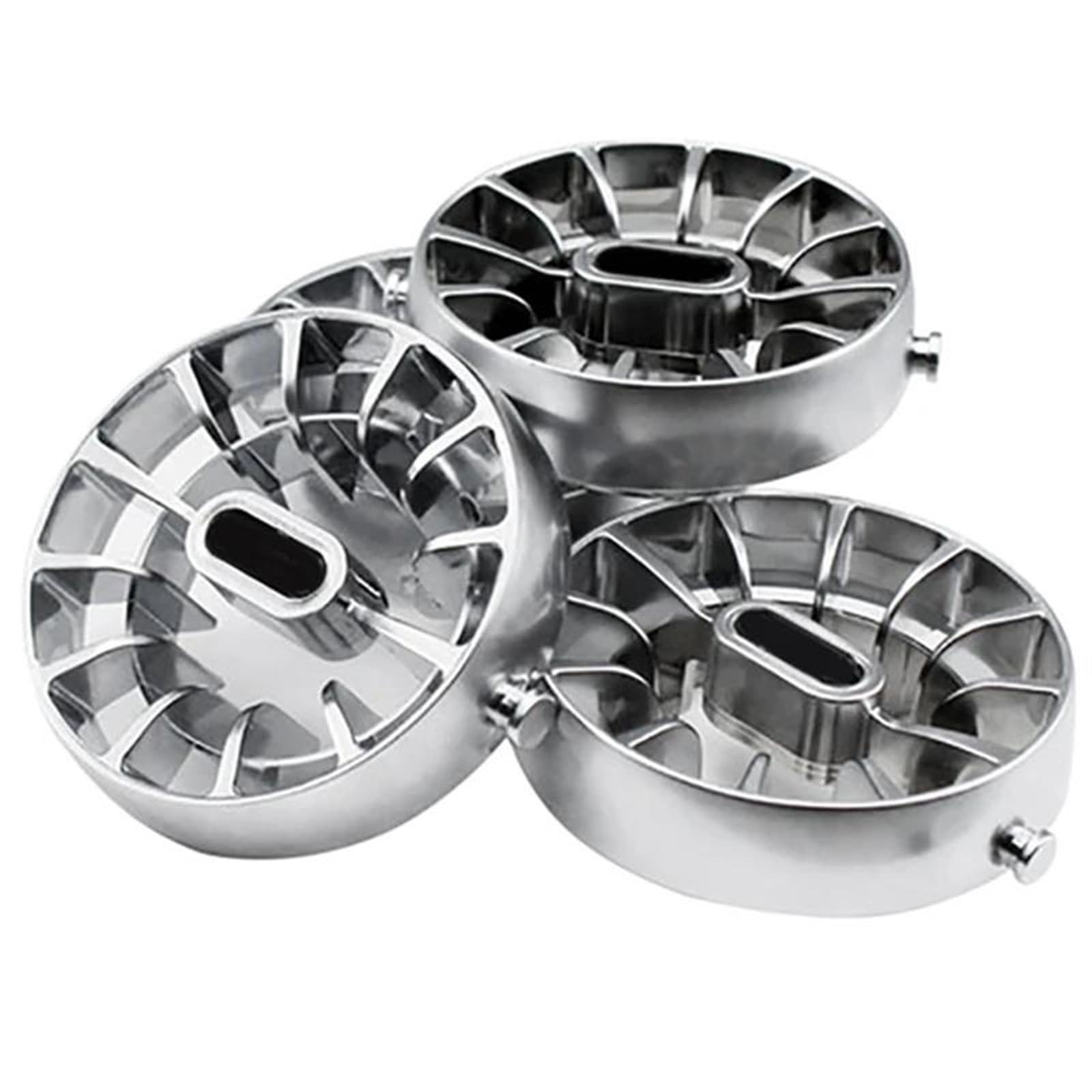 Auto A/C Bocchette per Mercedes per Smart 453 per Fortwo per Forfour 1Set/4 Pezzi Auto Vortex Aria Condizionata Uscita Aria Parti di Modifica Aria Condizionata Bocchette