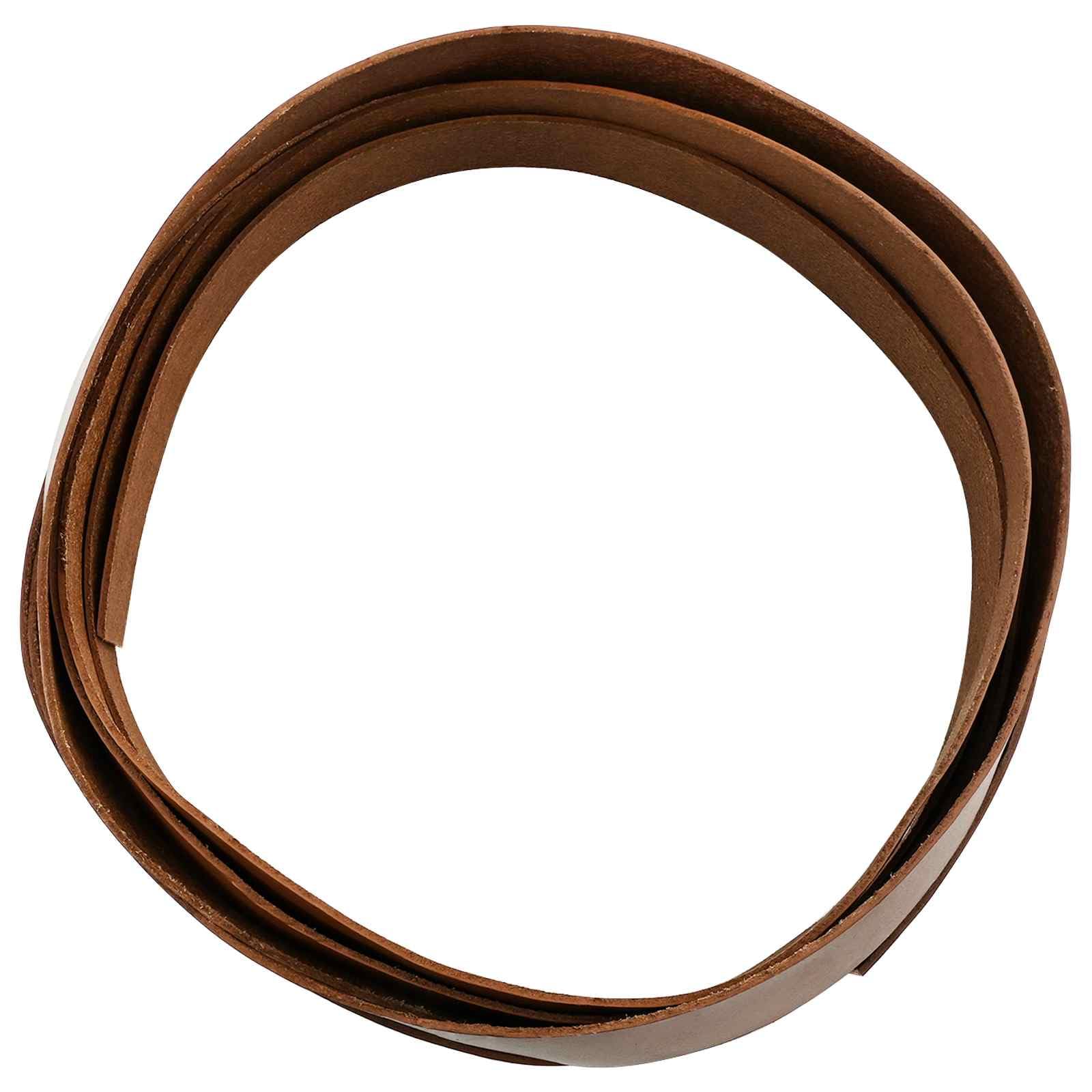 Lederriemen Braun 500 x 3,5 cm Lederband zum Befestigen und Buendeln