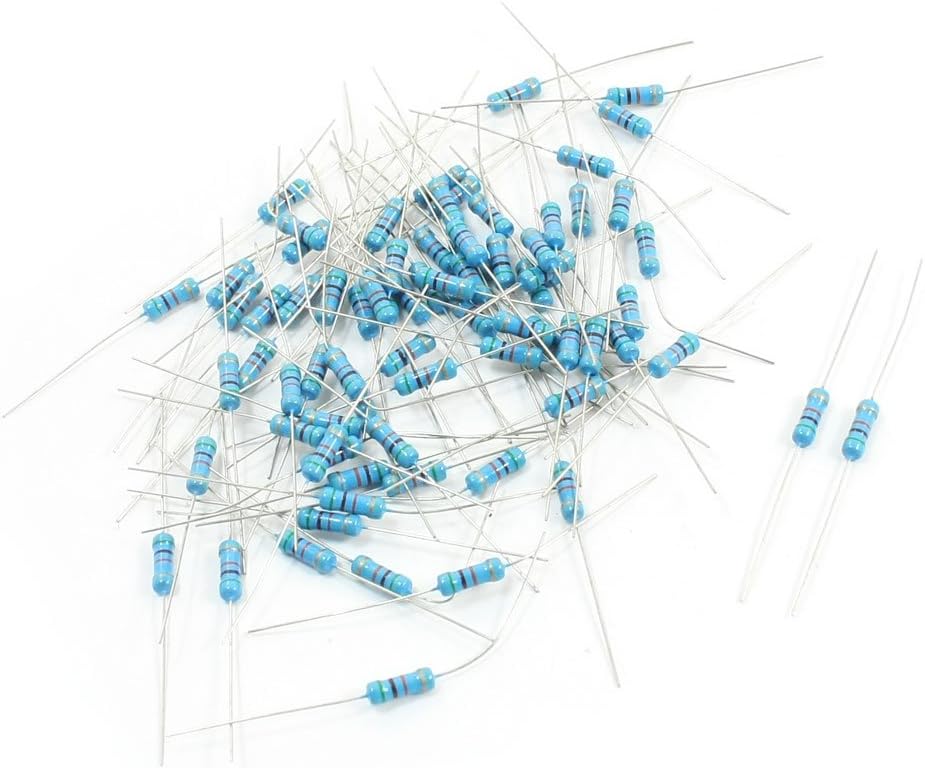 リード付き抵抗の種類と特徴｜EMC村の民 75PCS 1/2W 51K Ohm axia-l リード 5% DIP 固定炭素皮膜抵抗器 (75PCS 1/2W 51K Ohm