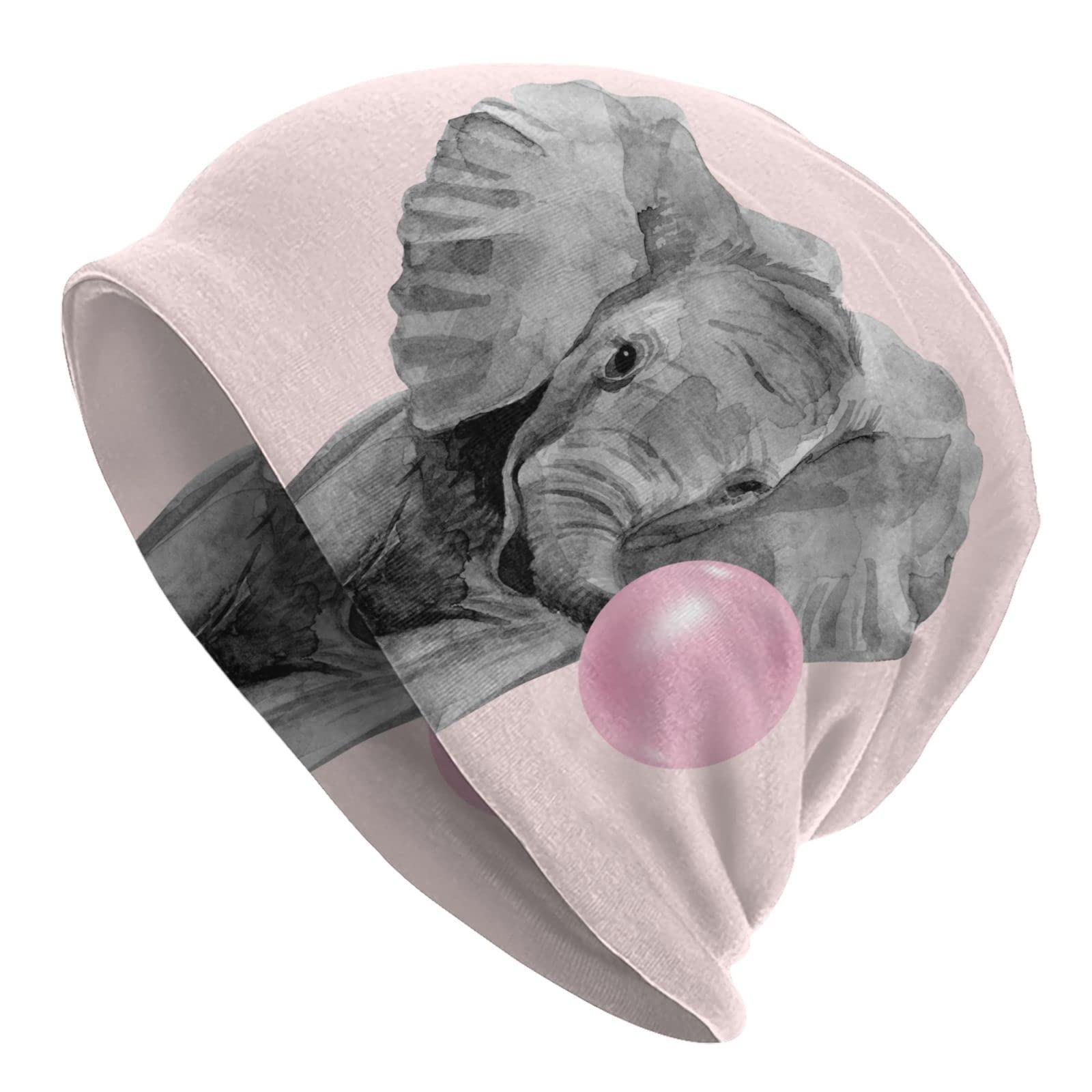 sunwarshile Alpaca Llama Beanie Hat Slouchy Knitted Chemo Thin Skull Cap for Women Men Running