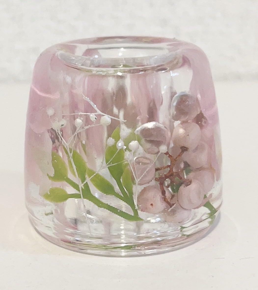 Amazon｜Lulu's ルルズ ハーバリウムペン立て＆ボールペンセット 桜