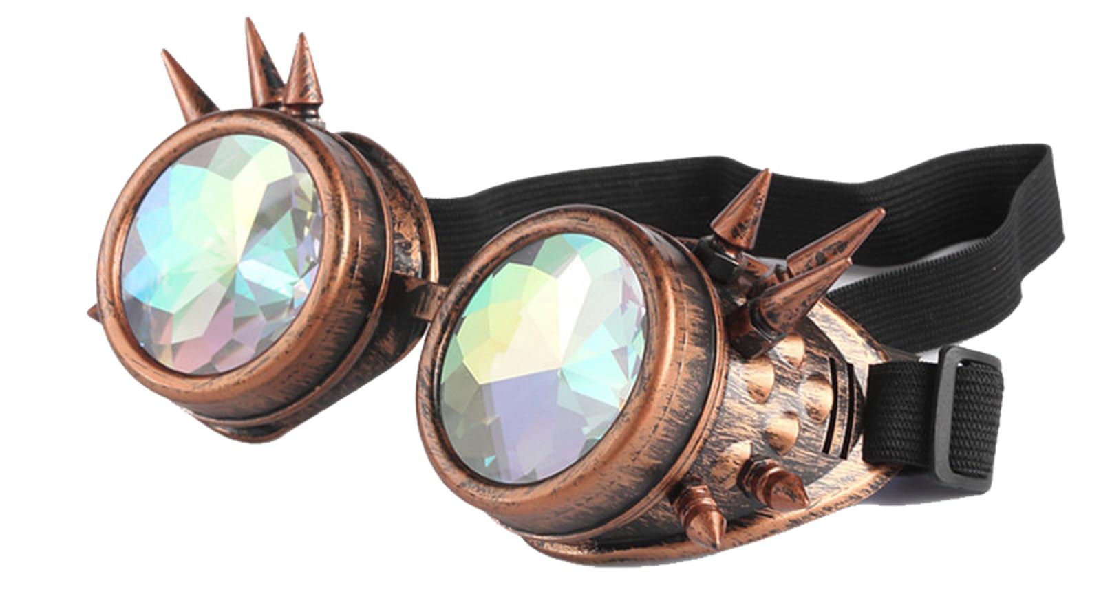 Vintage Steampunk Goggles Glasses Victorian Retro Cyberpunk Gothic Cosplay