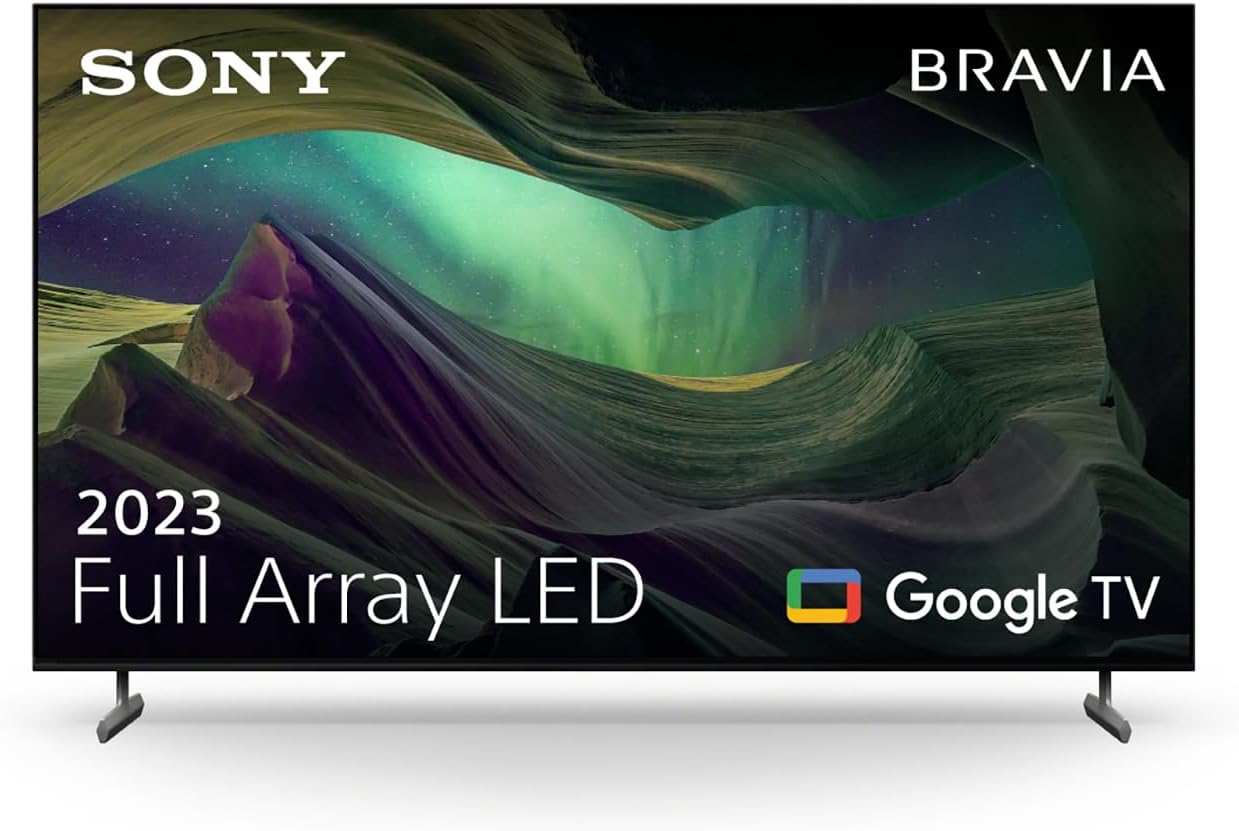 Sony BRAVIA KD-55X85L, Full Array LED, 4K HDR, Google TV, ECO PACK, BRAVIA CORE, Seamless Edge Design, Modello 2024 Sony BRAVIA KD-55X85L, Full Array LED, 4K HDR, Google TV, ECO PACK, BRAVIA CORE, Seamless Edge Design, Modello 2024