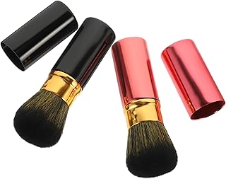 2 brochas de maquillaje portátiles para color...