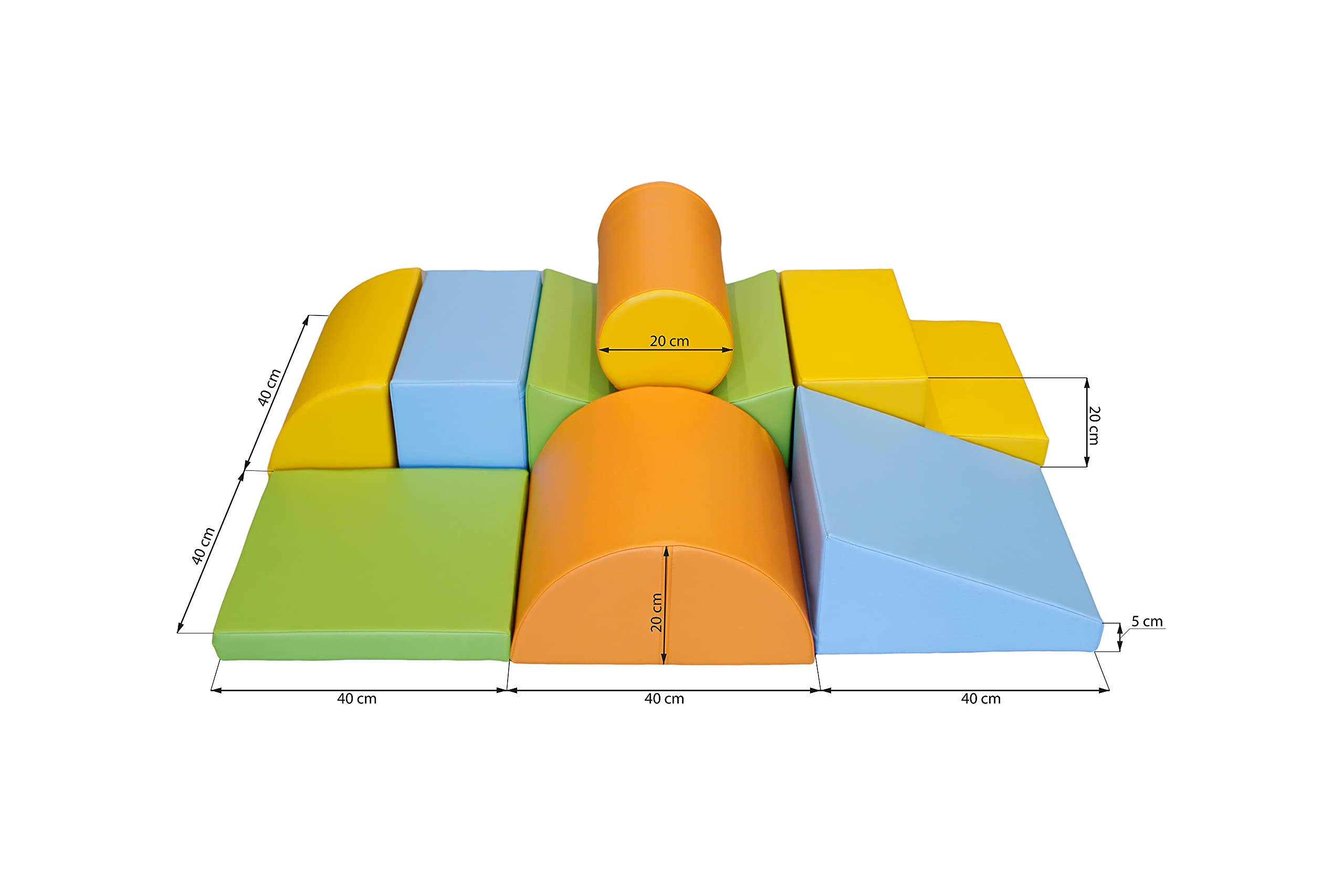 Blocs De Construction En Mousse Ludi