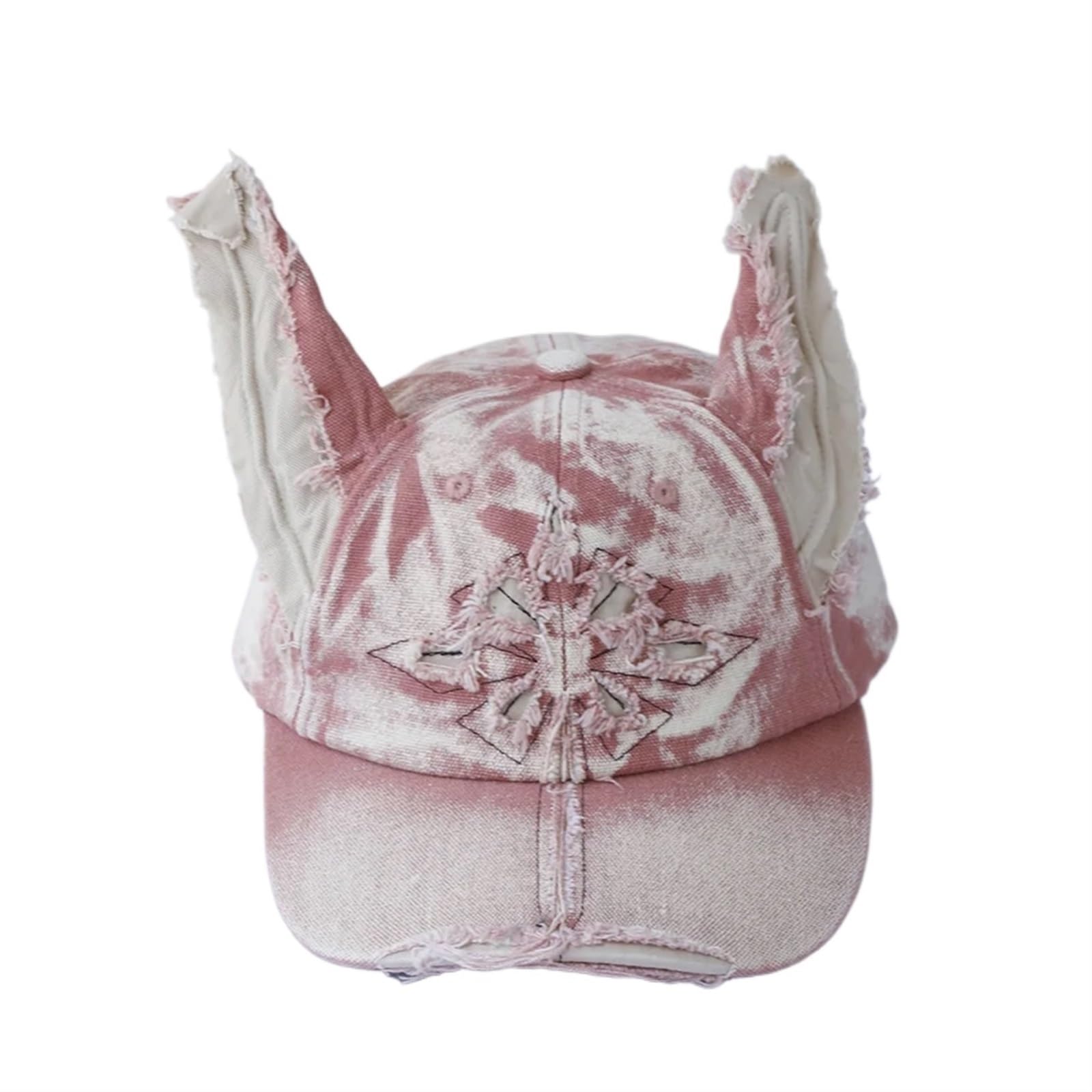 Casquette à oreilles de chat denim pour vos festivals et sorties streetwear