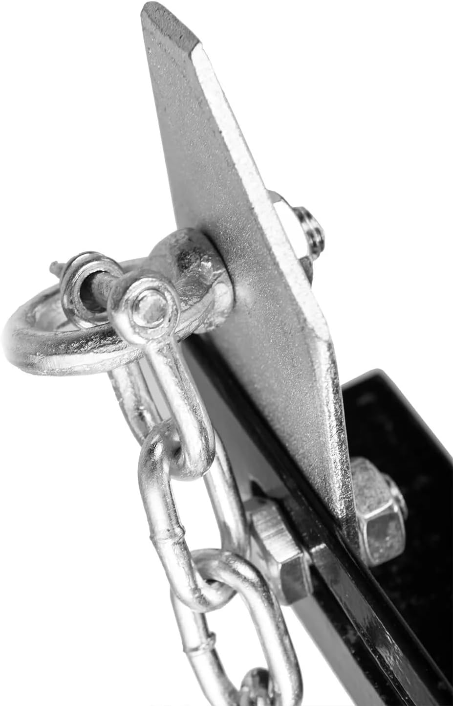 1/2 ton High Capacity Transmission Floor Jack Adapter for Vehicle Repairs, BLACK