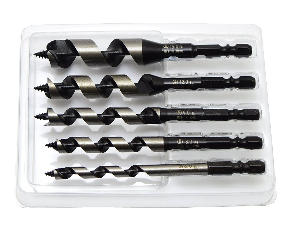 大西工業 ショートビット（NO．１） SB-3 ５本組（6.0/8.0/9.0/12.0/15.0mm） Amazon | 大西工業 ショートビット（NO．1） SB-3 5本組（6.0/8.0