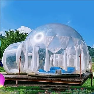 Transparent Inflatable Crystal Bubble, 3M, 4M, 5M, Dome Tent with Tunnel, Inflatable Bubble Tent, Transparent Bubble, Customized,3m