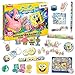 CRAZE SpongeBob Schwammkopf Adventskalender 2025 Kinder – Spielzeug Adventskalender für Jungen und Mädchen mit Sponge Bob Spielzeug und Zubehör