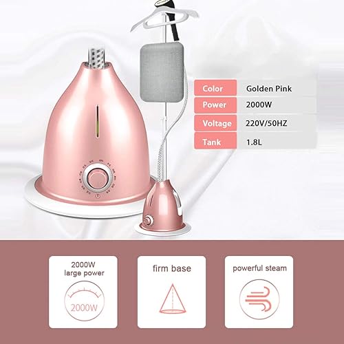 Miniatura 8 de 2 en 1 2000 W 220 V Vaporizador de ropa hogar máquina de planchar de mano 10 engranajes ajustable vertical plana plancha de vapor