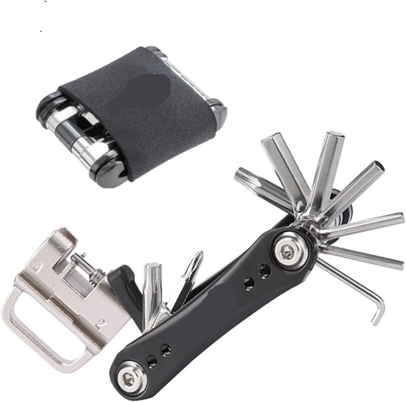 Super B 18 In 1 Mini Bicycle Multitool Bike Repair Multifunctional Tools 2/2.5/3/4/5/6/8 Mm Allen Wrenches Chain Tool Durable