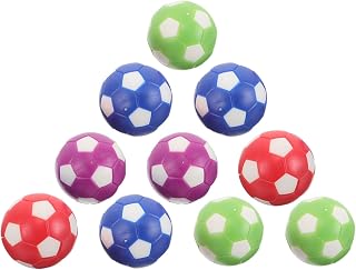 Healeved 16 Piezas Bolas de Futbolín de 28 Mm para Mesa de Mini Futbolín, Material Abs Resistente al Desgaste y Fácil de Limpiar, Adecuado para Bares y Lugares de Entretenimiento Color