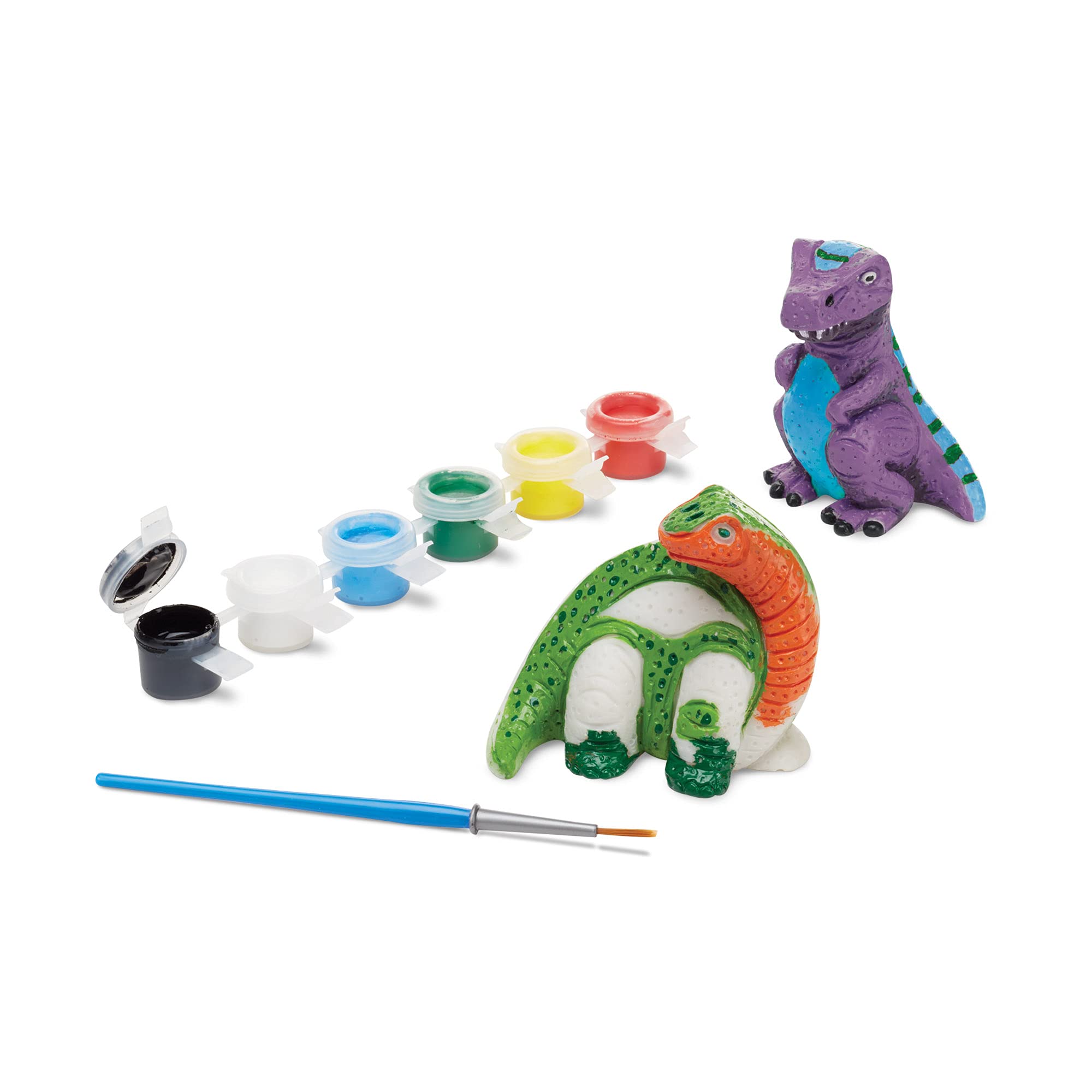 Melissa & Doug Dinosaur Figurines Arts And Crafts Craft Kits: Created By Me, Made Easy & More 8+ Gift Boy Or Girl - Image 4