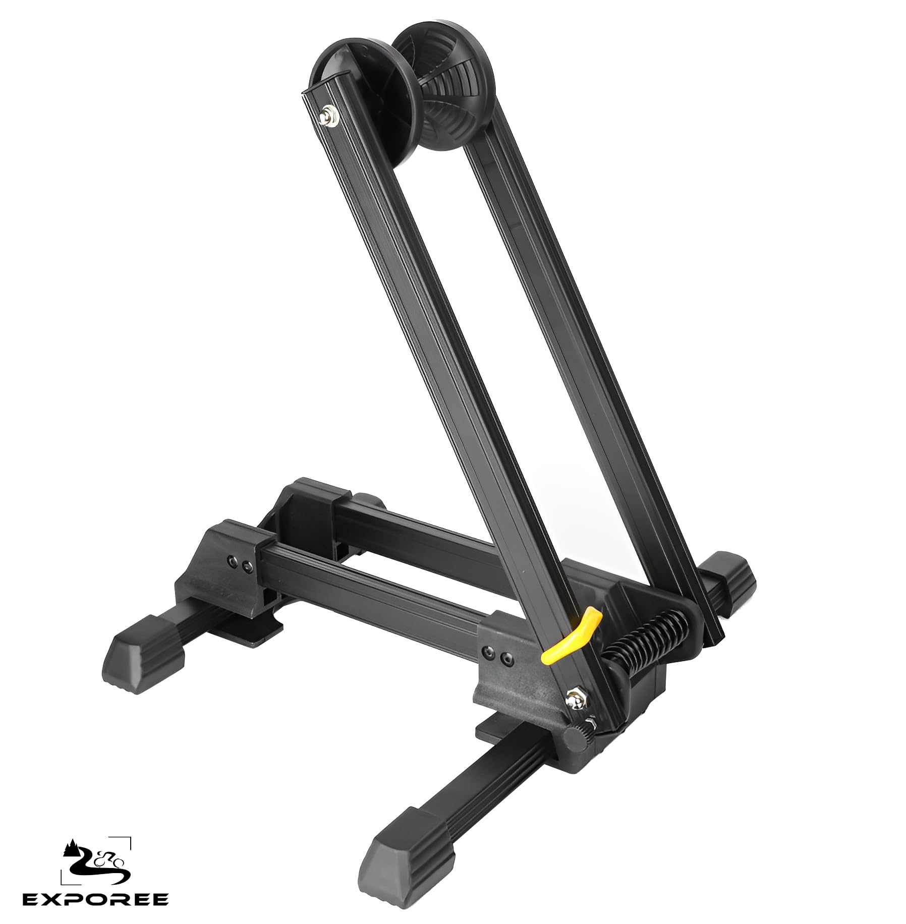 Parcheggio Bici Supporto per Ruota Cavalletto Interno Pieghevole per Bicicletta in Alluminio per MTB 24/26/27.5/29 Bici da Corsa 700C