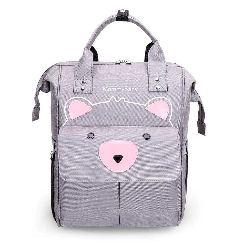 Home Cloud Baby Diaper Bag Backpack Teddy design | Mothers Maternity Bags for Travel, Waterproof, Washable Crib,(Multicolor)-image-21