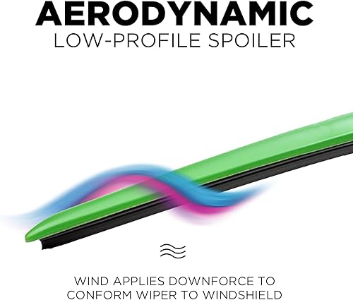 Vista 41 de Clix Wipers - Limpiaparabrisas para Jeep Wrangler & Gladiator (16 pulgadas/16 pulgadas) rojo (todos los modelos Wrangler y Gladiator)