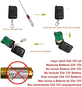 Portable 3 Pins XLR Wirless Remote Control Receiver for AC 90-240V 400W 500W Smoke Fog Machine