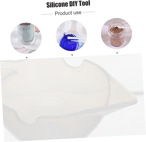 Miniatura 8 de Anneome Juego de herramientas de mezcla de pegamento, taza de medición de silicona, kit de molde, tazas y palos de mezcla de resina epoxi, tazas de