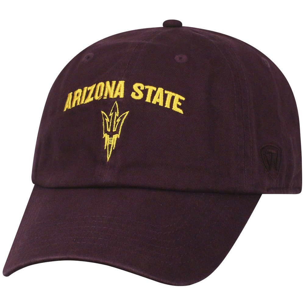 Top of the WorldMen's Adjustable Relaxed Fit Team Arch Hat Baseball Cap