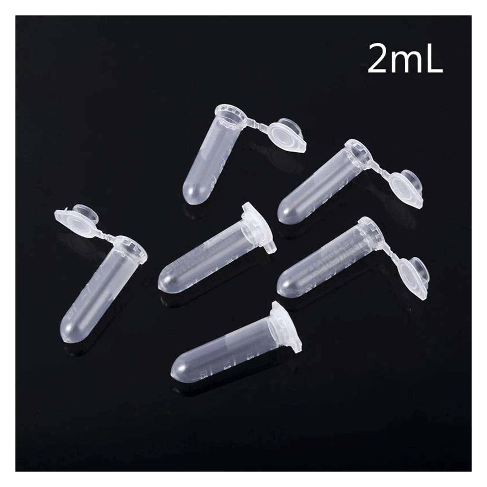 Laboratoryjna plastikowa rurka wirówkowa fiolka mikrowirówka mikro rurki śruby i zatrzaski pojemniki laboratoryjne (5 ml 300 szt.)
