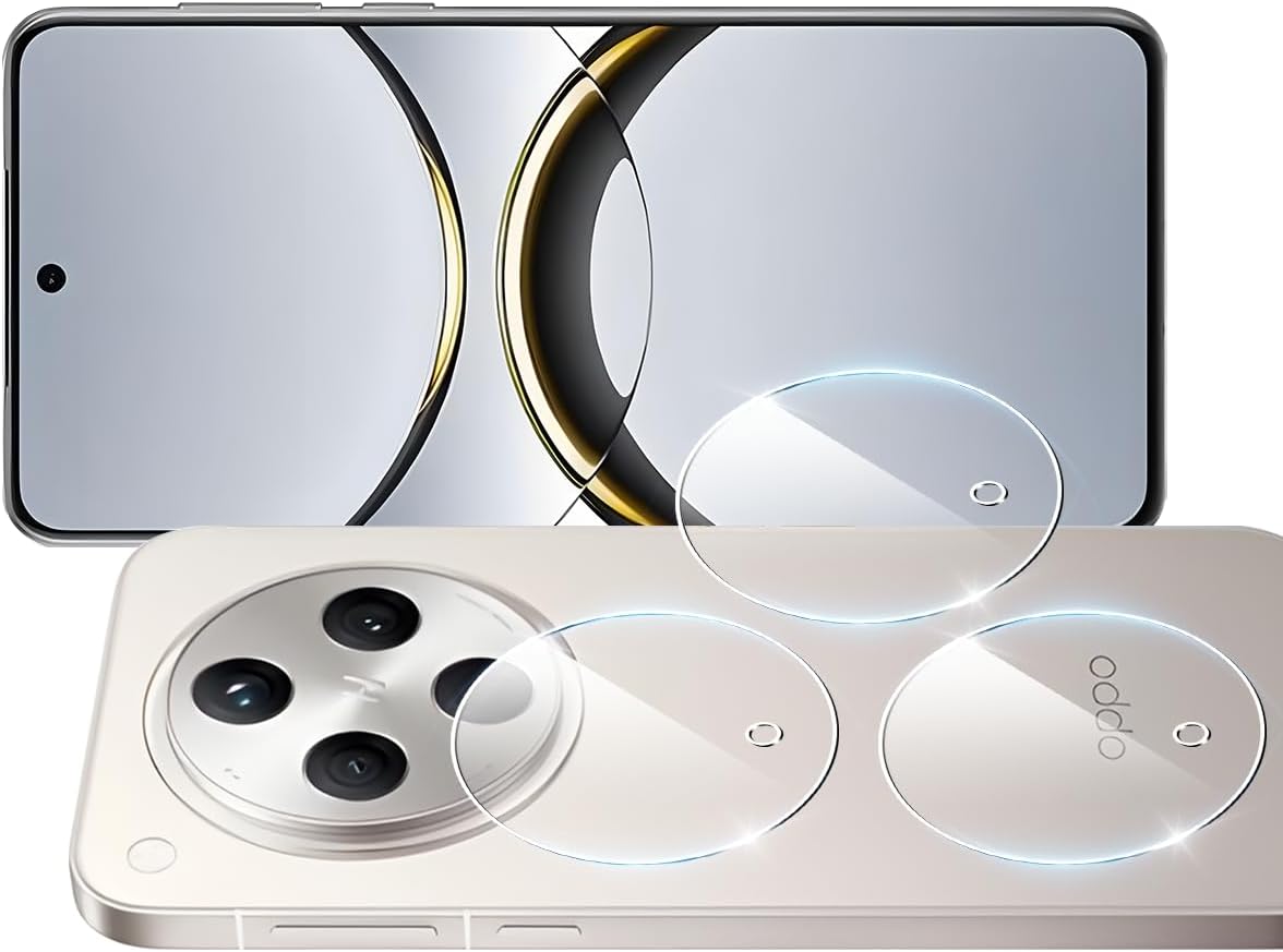 対応 OPPO Find X8 カメラフィルム レンズ保護フィルム（3枚入）【 国産旭硝子素材 レンズフィルム 】 対応 oppo find x8 レンズフィルム 対応 Find X8 カメラ保護フィルム【 9H硬度、 指紋認証対応 、全面保護、 高透過率、 飛散防止 、高感度、 耐衝撃、 指紋・汚れ防止 、ゼロ気泡 、ラウンドエッジ加工 、簡単貼り付け 対応 カメラ保護 】CRONINP-JOPX8