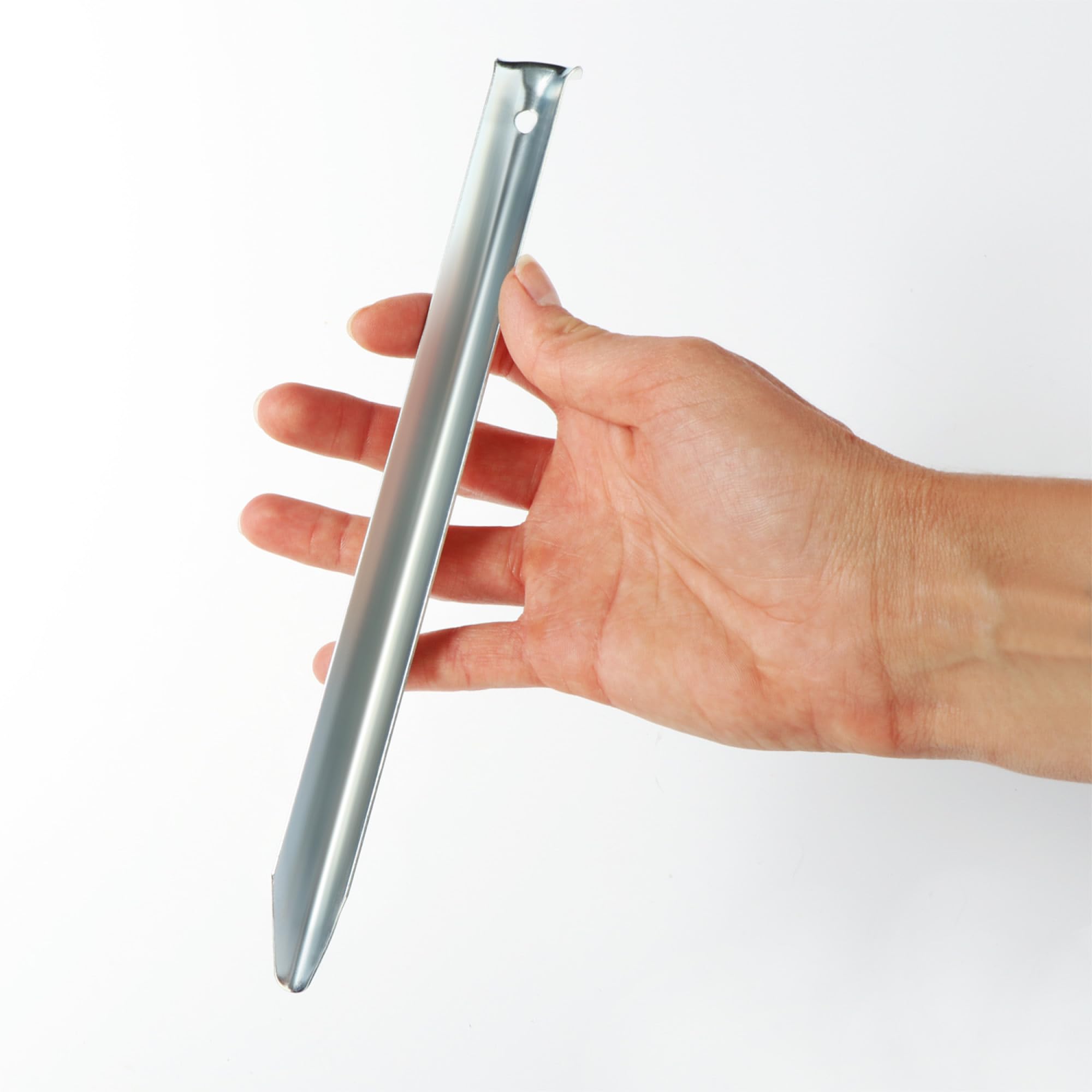 Picchetti Da Tenda In Acciaio Com-four&reg; - Set Da 4 Pezzi Da 30cm Per Campeggio