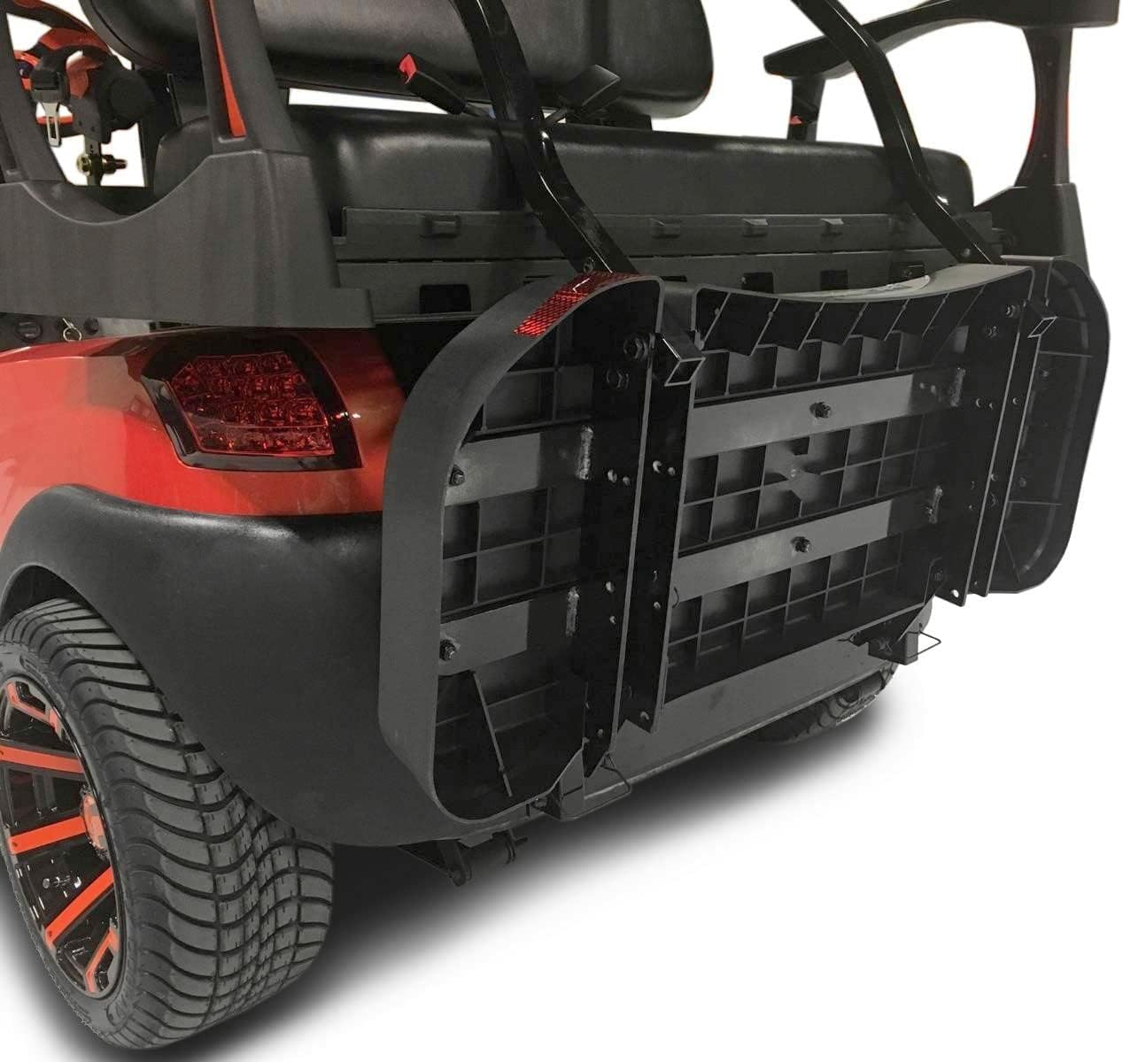 MADJAX Genesis 300 Aluminum Rear Seat Kit for EZGO RXV 2008-Up Models (Deluxe or Standard Cushions)