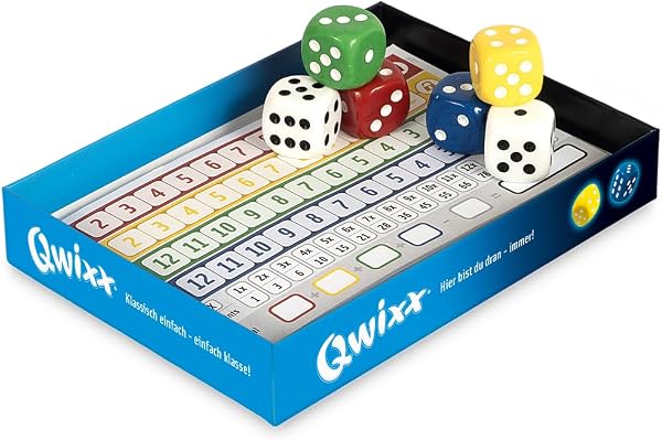 NSV - 4015 - Qwixx - nominiert zum Spiel des Jahres 2013 - Würfelspiel - 3