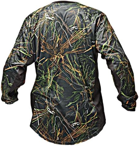 Valken Jersey Crusade -Static Grn/Org-2XL