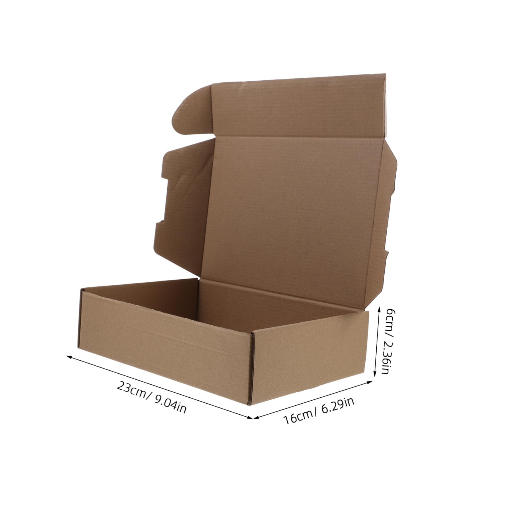 Tofficu 25piezas Cajas De Cartón Gruesas Para Envío y Almacenamiento Cajas De Embalaje Para Mudanzas y Transporte