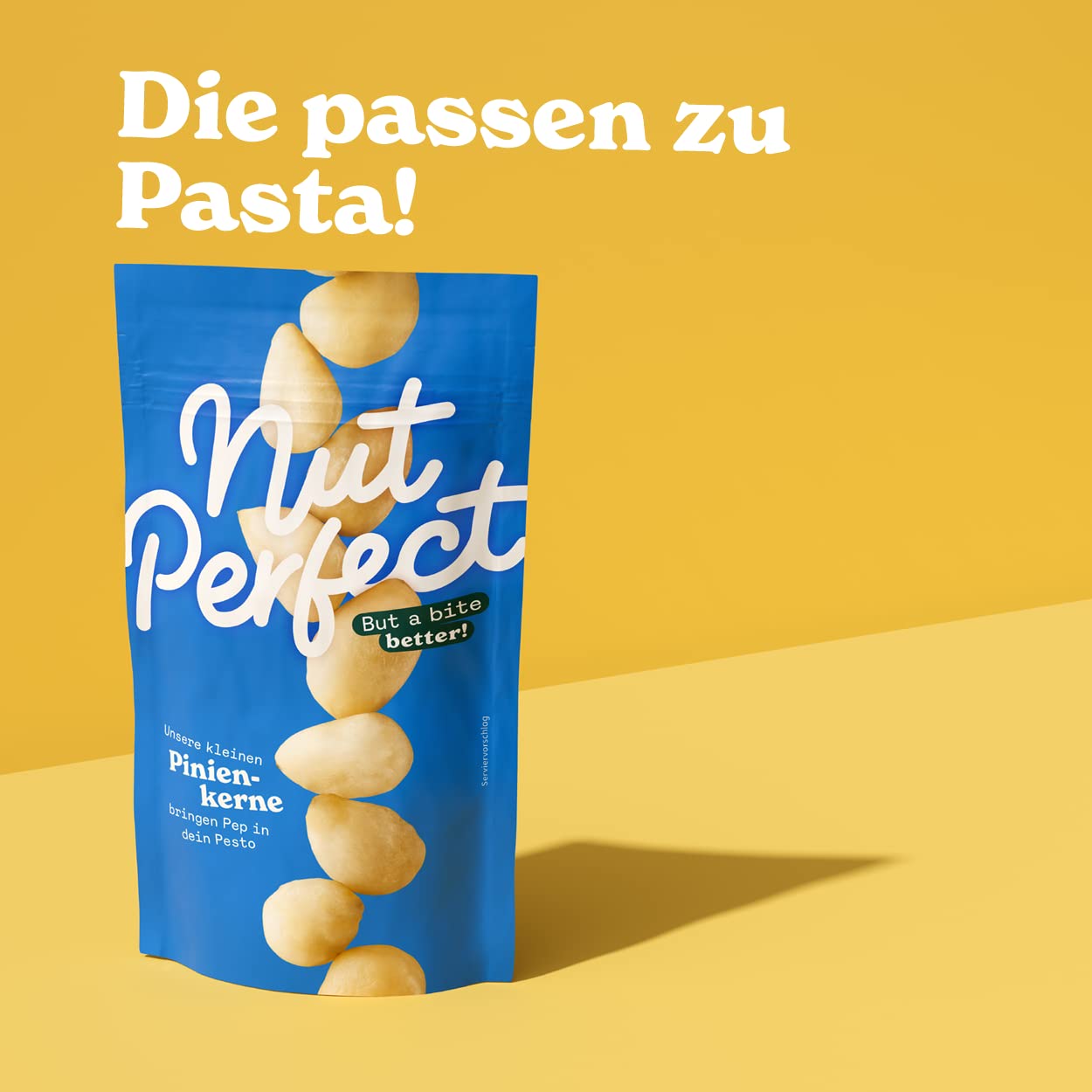 Nut Perfect | Pinienkerne | klein und rund | besonders kerniger und intensiver Geschmack | ideal zum Rösten | Kerne der Pummelkiefer | 50g