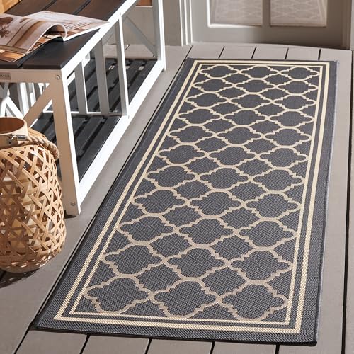 SAFAVIEH Washable Rug Outdoor Courtyard Collection - 2'3