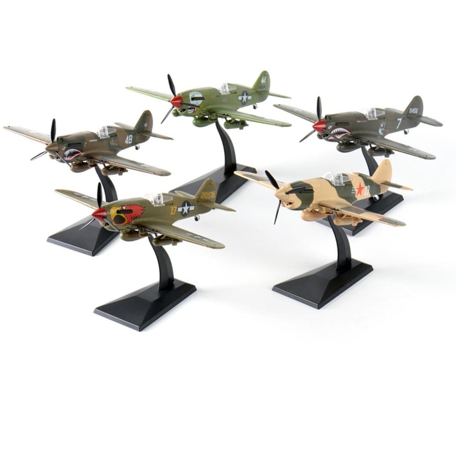 1/48スケールダイキャスト航空機モデルセット Amazon | JunZheHub 1:48 航空機ダイキャストモデル、航空コレクション