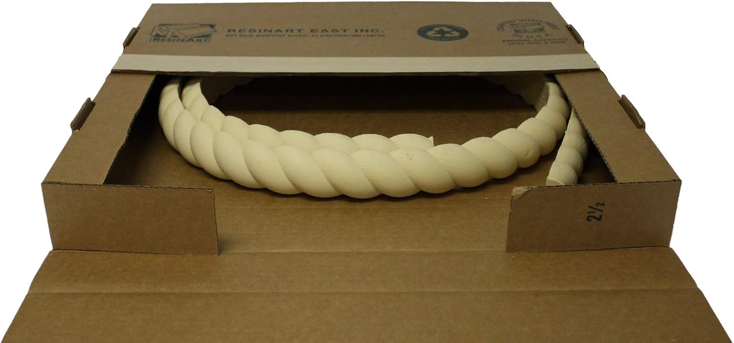 Flexible Moulding - Flexible Rope Moulding - DE906-1" X 2" - 8' Length - Flexible Trim