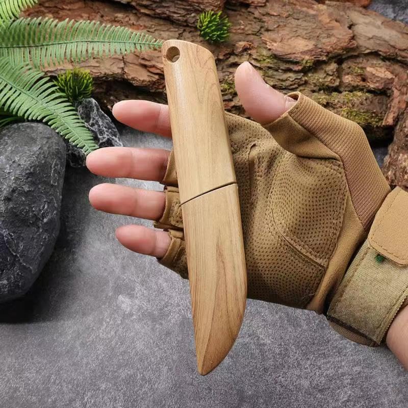 NBGDY Sharp Pocket Knife with Sheath,Hunting,Fishing, Camping, bushcraft and Outdoor Activities knife .3cr13 Stainless steel blade and non -slip handle Knife