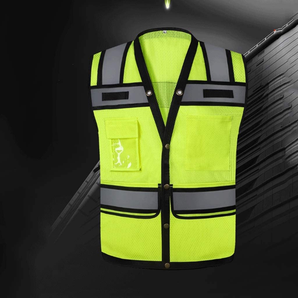 gilet riflettente, Reflex Grid High Visibility Work Clothes