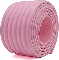 Vista 17 de M2cbridge Cobertura multifuncional para bordes y esquinas, protector de seguridad para bebés, DIY (Rosa 4 m)
