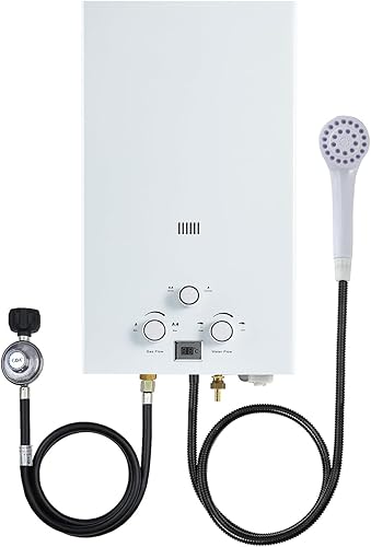 Calentador de agua sin tanque de gas, instalación en interiores, calentador de agua caliente instantáneo, calentador de agua caliente de gas