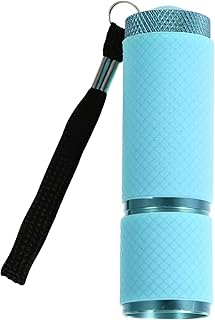 Lurrose Mini lâmpada de LED UV para unhas Lanterna LED Portabilidade Secadora de Unhas Gel Esmalte de Secagem Rápida Lâmpada de Secagem Rápida Gel de Cura Secadora de Unha Equipamento de Arte para Unhas Azul