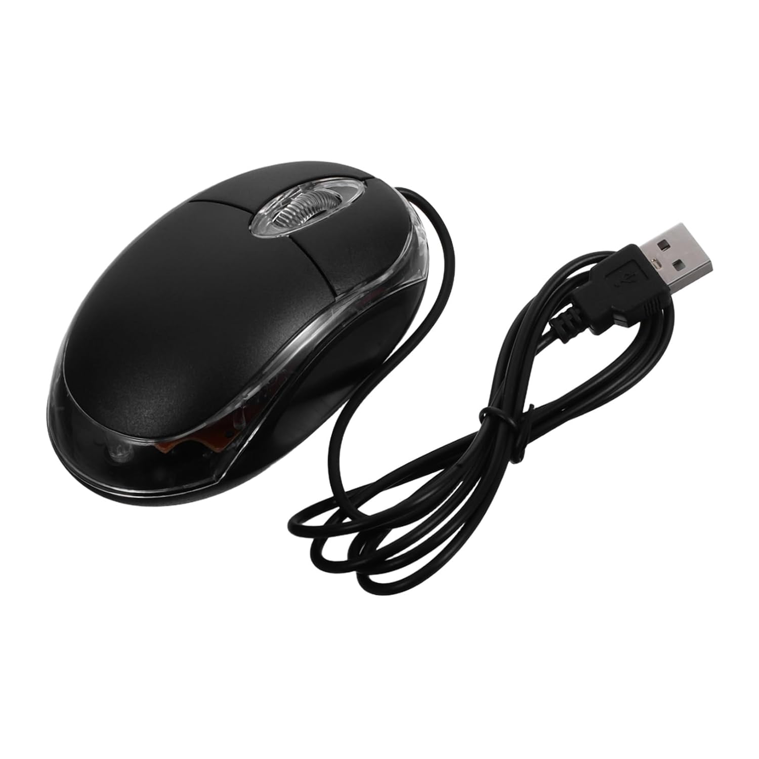 Operitacx Professional Optical USB Wired Mouse for PC Laptop Desktop Ergonomic Design with Dpi Precision Plug Response Office