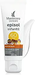 Protetor Solar Corpo e Rosto Episol Infantil Fps 60 – 100ml – Textura Suave – Ajuda a Proteger a Pele Delicada das Crianças – Mantecorp