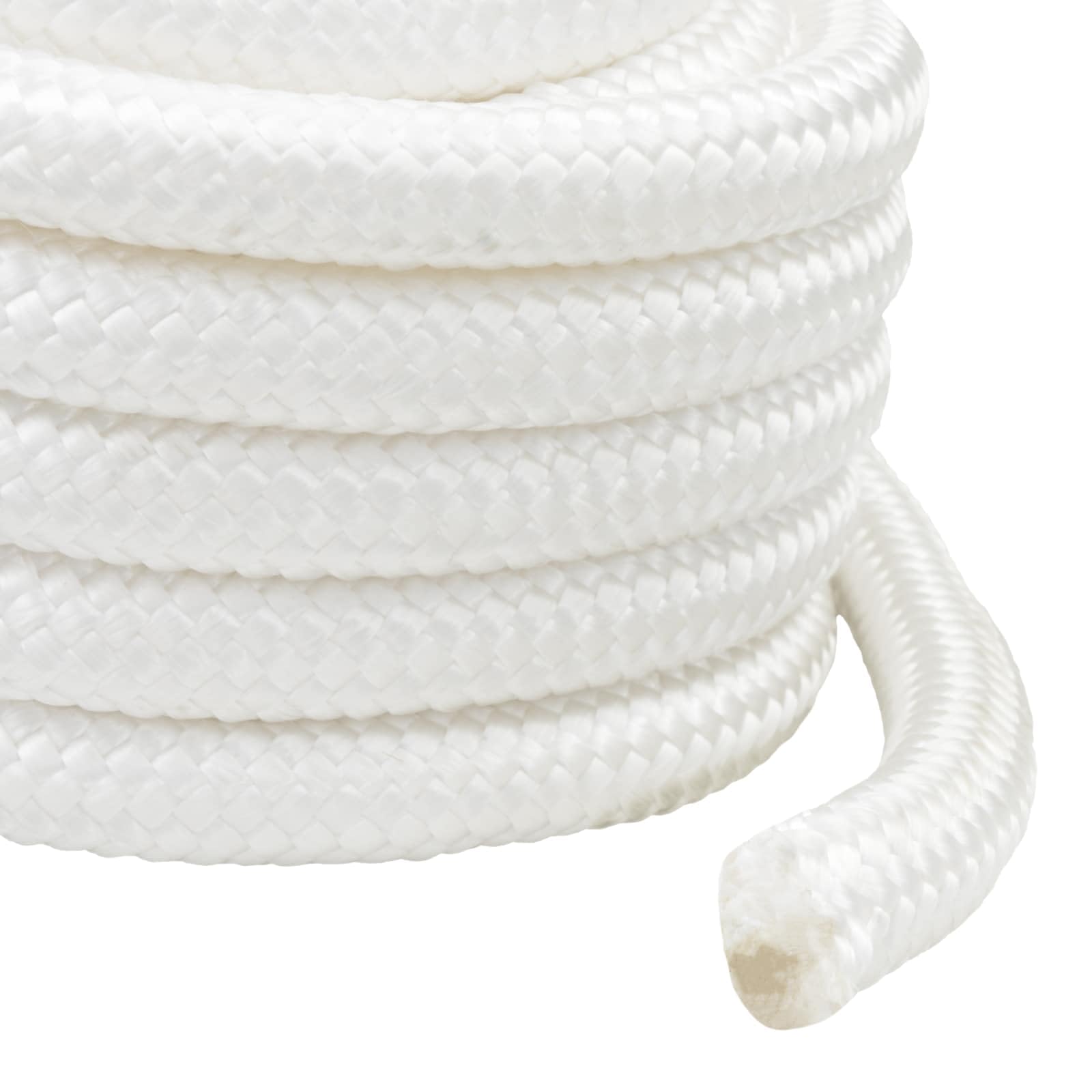 Polypropylen Bootsseil 25m 3mm Volles Weiß - Maritimes Seil für Segeln, Bootfahren und Yachting, vielseitig für Camping und Ladungssicherung, flexibel und knotbar