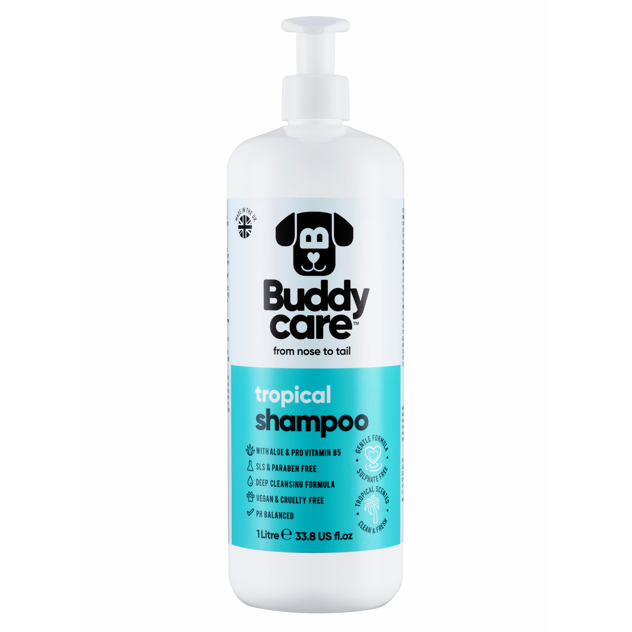 Buddycare Oatmeal Dog Shampoo for Smelly Dogs (16.90oz) - Hypoallergenic & Itch Relief Formula, Gentle on Sensitive Skin, Includes Dog Shampoo and Conditioner - Essential Dog Grooming Supplies — view 59