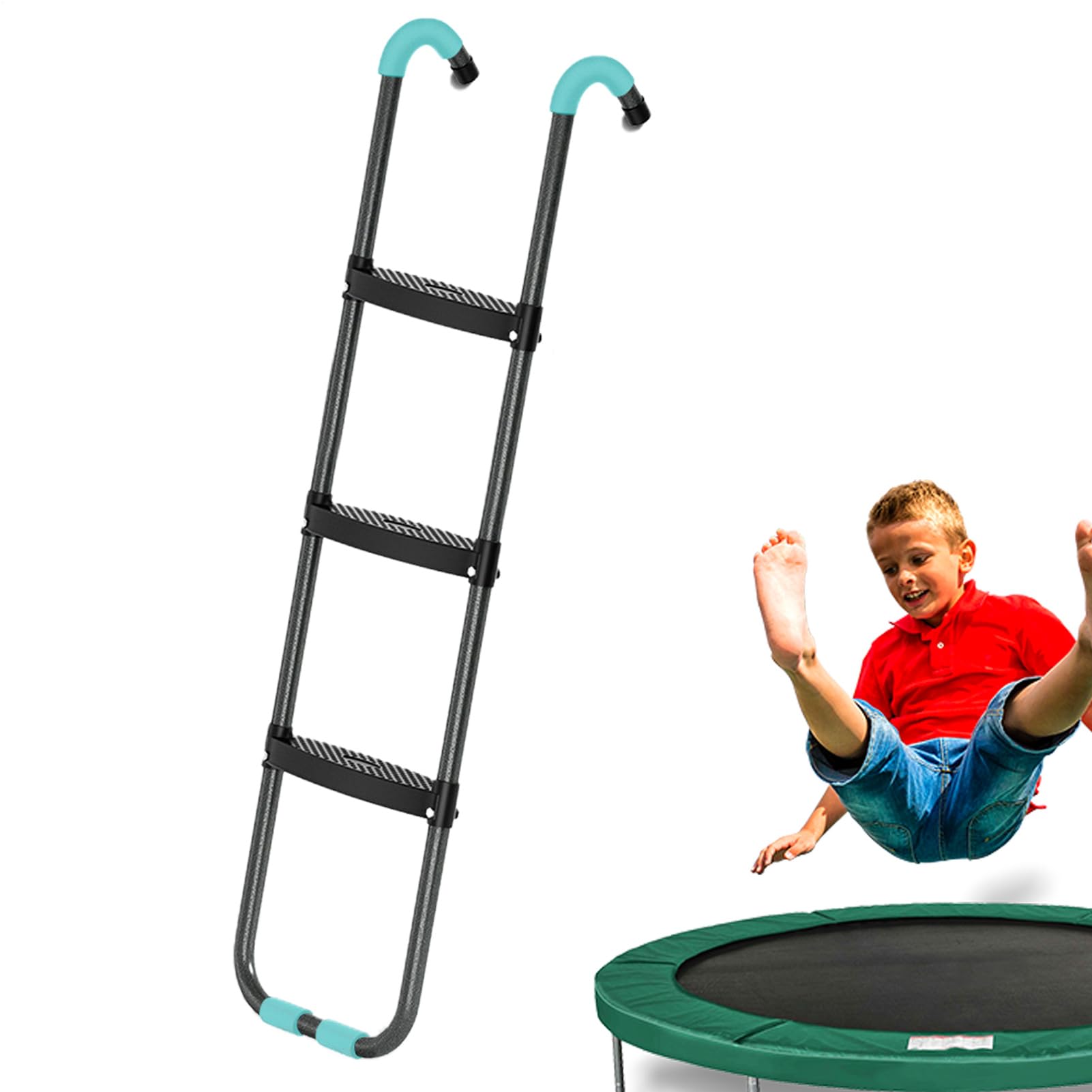 Scalatore per trampolino, scale per trampolino - Scaletta per accessori | per larga a 2 gradini/3 gradini,Parti del Scaletta per per bambini