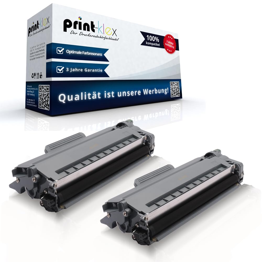 Kompatibel Tonerkartuschen für Brother MFC-L 2800 DW MFC-L 2802 DN TN-2510 Schwarz - 2er-Pack