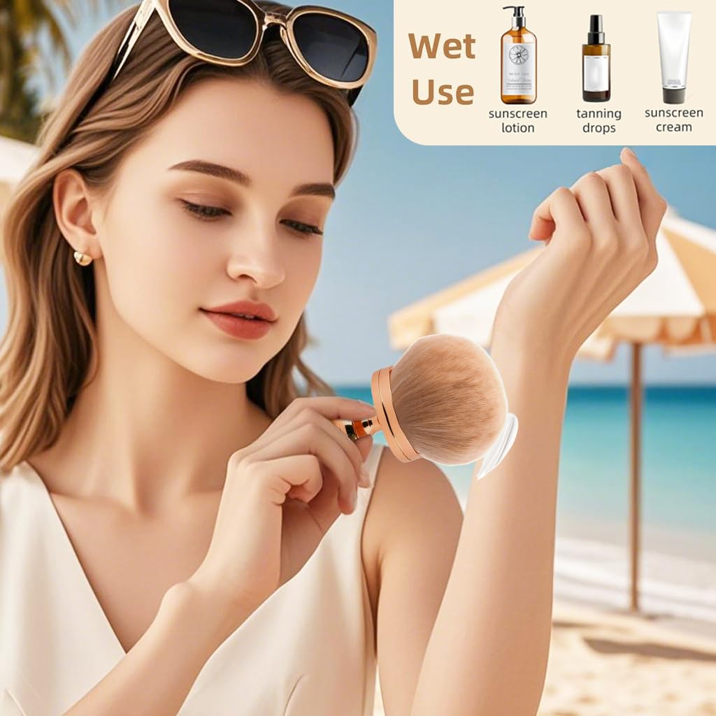 Extra Large Body Makeup Brush for Tan Tanning Brush - Image 2