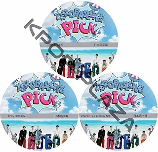 ZB1 DVD ZEROBASEONE PICK (EP01-EP10 + BEHIND #3枚セット) 日本語字幕